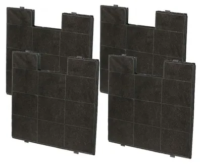 Produktbild von 4 Kohlefilter für KF 17142  - passend für AMICA KH17158, KH 171128