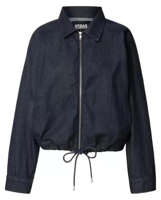 Produktbild von Damenjacke URBAN CLASSICS TB8295 BLAU GESPÜLT GEWASCHEN Größe: L