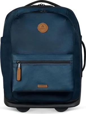 Produktbild von CABAIA Rucksack Soft Suitcase 2 Wheels Essentials Trolley 27L Reykjavik dunkelblau 42cm