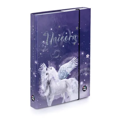 Produktbild von Karton P+P Box für Arbeitsmappen A5 Unicorn-Pegas
