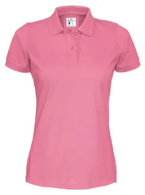 Immagine prodotto di Cottover - Polo da donna, tessuto piqué ET637 (taglia L) (rosa)