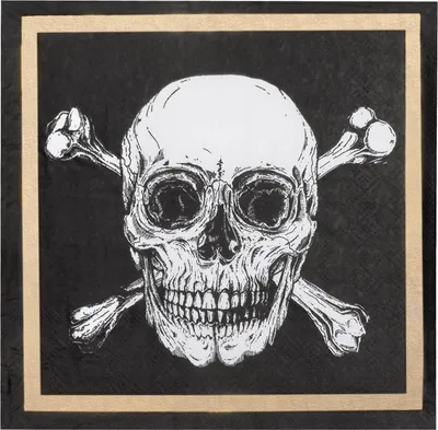 Obrázok produktu pre Papierové obrúsky Pirates, 33 x 33 cm