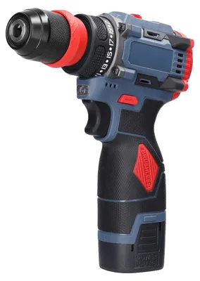 Image de Visseuse électrique, moteur sans balais, couple de 45 Nm, 2 batteries