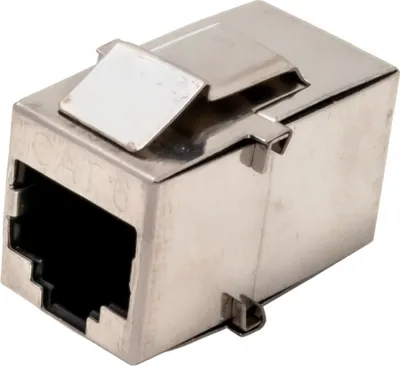 Immagine prodotto di XtendLan Keystone/Coupler, RJ45, CAT6, STP, argento, installazione dei cavi senza urti