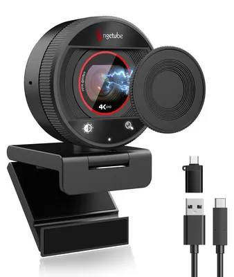 Productafbeelding van 4K Webcam voor PC, streaming webcam, 1080P @ 60 FPS, PDAF autofocus