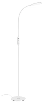 Image de Lampadaire LED BRILONER LEUCHTEN OFFICE REMOTE, 8 W, 700 lm, IP20, blanc, métal-plastique, intensité lumineuse variable, avec télécommande, CCT, Ø 24 cm