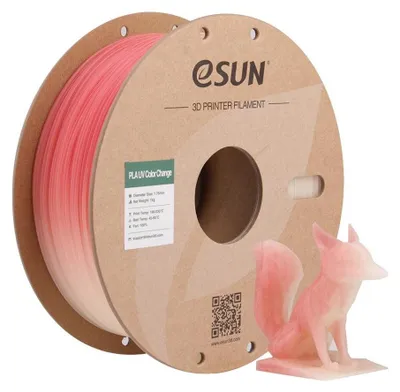 Immagine prodotto di ESUN PLA-UV cambio colore, 1kg cambio UV rosso