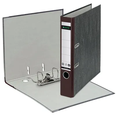 Produktbild von Leitz Cardboard binder 180°, A4, Karton, Braun, 350 Blätter, 5,2 cm, 55 mm
