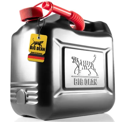 Produktbild von BigDean Benzinkanister 10L mit UN-Zulassung & flexiblem Auslaufrohr-Kraftstoffkanister für Benzin & Diesel-handlicher Dieselkanister  Germany