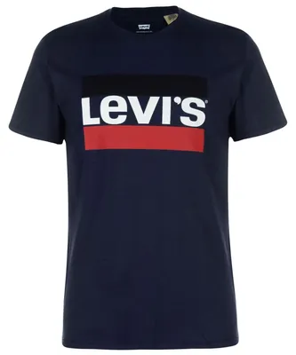 Produktbild von Levi's Herren Sportswear Logo Graphic T-Shirt,Dress Blues,L
