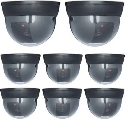 Produktbild von relaxdays 8 x Dummy Kamera Dome