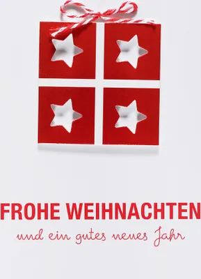 Produktbild von Weihnachten  Glückwunschkarte im Format 115 x 17cm mit Umschlag