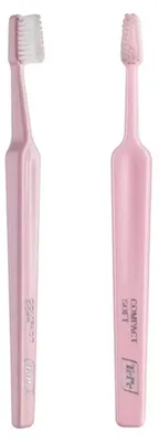 Image de Tepe Zahnbürste Compact Weich HellRose