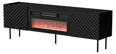 Produktbild von Cama LUCCA 5903815011337, Schwarz, Partikelbord, Schwarz, Partikelbord, Laminat, Matt