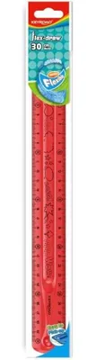 Obrázok produktu pre Keyroad Pravítko Flexi, 30 cm - červené