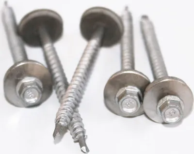Produktbild von Bohrschrauben REFABO Plus, 6,0x75mm, 100 Stück, E19, blank, Bimetall