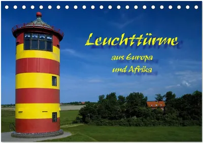 Produktbild von Leuchttürme (Tischkalender 2025 DIN A5 quer), CALVENDO Monatskalender