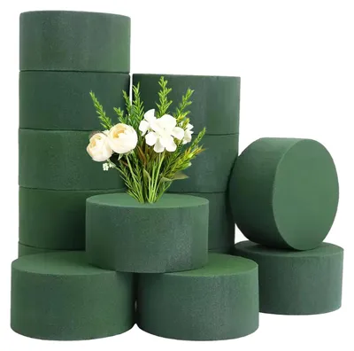 Image de Solidchoice - 15 cylindres d'éponge florale pour compositions florales et arrangements