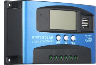 Produktbild von 30A MPPT Solarladeregler Dual USB LCD Display Auto Solarzellen-Ladegerät-Regler