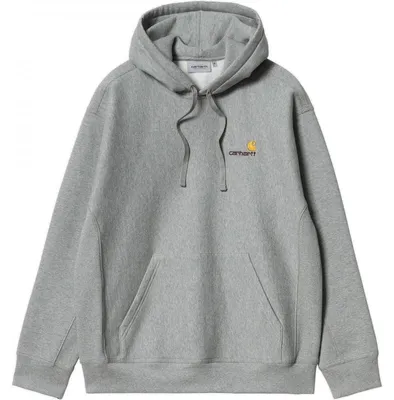 Immagine prodotto di Felpa con cappuccio CARHARTT WIP American Scri - grigia - M