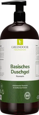 Produktbild von GREENDOOR Basisches Duschgel XL Rosmarin