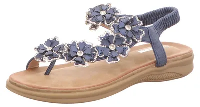Produktbild von living UPDATED Damen-Sandalette Blau, Farbe:blau, EU Größe:42