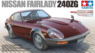Zdjęcie produktu dla Tamiya Nissan Fairlady 240Zg, Samochód sportowy, 1:24