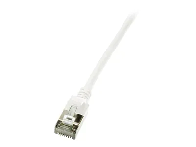 Zdjęcie produktu dla LogiLink CQ9011S, 0,3 m, Cat6a, U/FTP (STP), RJ-45, RJ-45, Biały