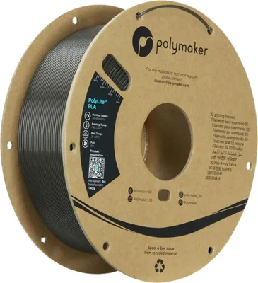 Produktbild von Polymaker PolyLite PLA Filament 1.75 mm 1 kg Spool