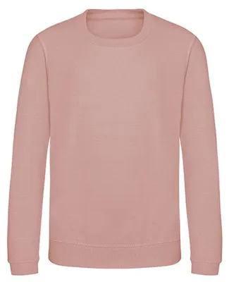 Produktbild von Awdis - Sweatshirt für Kinder LT2552 (92) (Rosa-Grau)