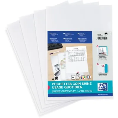 Immagine prodotto di Oxford100206592 Portadocumenti Oxford Premium, DIN A4, PP, cristallino