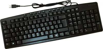 Immagine prodotto di Tastiera multimediale ROLINE, USB, nera