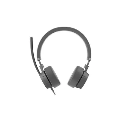 Produktbild von Lenovo Go - Headset - On-Ear - kabelgebunden - aktive Rauschunterdrückung - USB-C