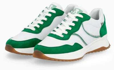 Produktbild von Rieker 'R-EVOLUTION' Damen Echtleder Sneaker weiss kombi, Damen:38 EU