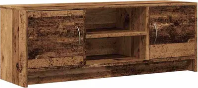 Obrázek produktu pro tV skříňka vidaXL ve vzhledu regenerovaného dřeva 102x30x37,5 cm materiál na bázi dřeva