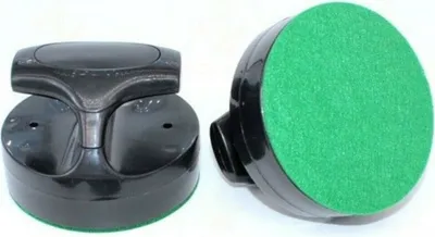 Produktbild von Pegasi Airhockey Pusher 96mm Deluxe Schwarz 2Stk.