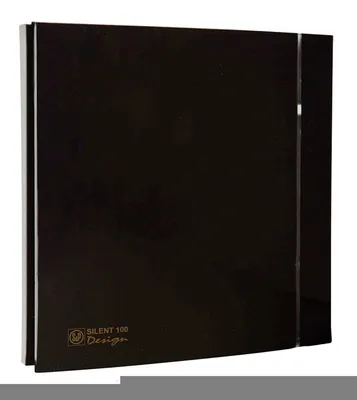 Obrázek produktu pro Soler & Palau SILENT 100 CZ Design Black 4C