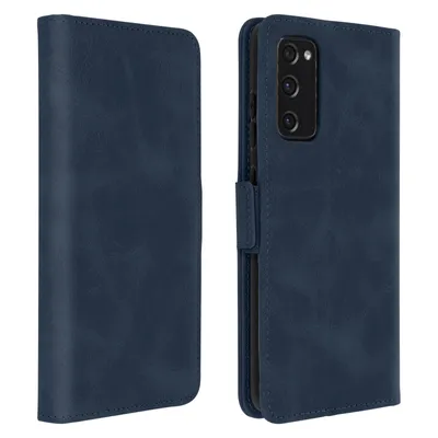 Zdjęcie produktu dla Avizar, etui typu "klapka" z portfelem do telefonu Samsung Galaxy S20 FE, kolor niebieski