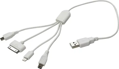 Produktbild von EUFAB USB Ladekabel mit 4 Adaptern