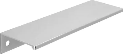 Image de Poignée-barre Siro Crevan LA 128 mm Poignée de meuble longueur 145 mm, alu chromé poli