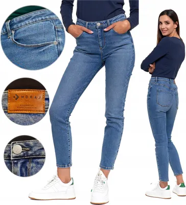 Produktbild von Moraj | Damenjeans - Hoher Bund - Größe 36 - Skinny Fit - Bequem