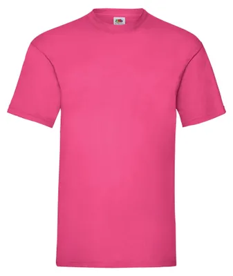 Obrázek produktu pro Fruit of the Loom – pánské tričko „Valueweight“ FK1802 (L) (fuchsiová)