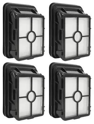 Imagen del producto de Filtros de repuesto HEPA para aspiradora de suelos Bissell CrossWave 1866 - Pack de 4 unidades - Filtro modelo 1608684 - Para aspiradoras de suelos
