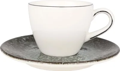 Obrázok produktu pre Bonna Cosmos - Šálky a podšálky na espresso - 80 cm3 - porcelán - sada 6 ks