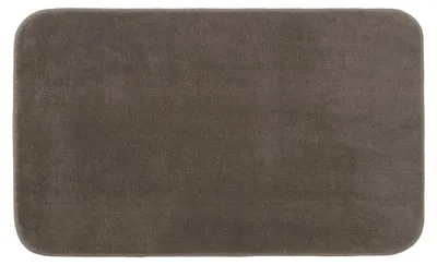 Produktbild von GÖZZE RIO Premium Badteppich weicher rutschhemmender saugfähiger Mikrofaser-Badvorleger Taupe 50 x 70 cm