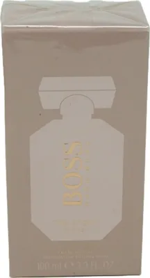 A box of Hugo Boss perfume.