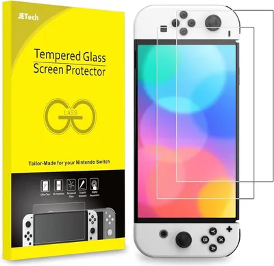Image de Nintendo Switch OLED Film de protection 2021 Publication Verre trempé pack de 2
