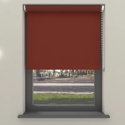 Produktbild von Cocoon Home Verdunkelungsrollo 210x190 - Verdunkelnd - Samt Terracotta