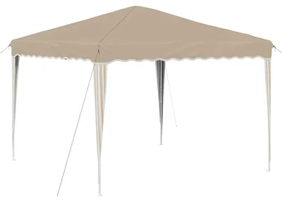 Immagine prodotto di Tenda da festa pop-up vidaXL 288 x 288 x 245 cm in tessuto Oxford color crema