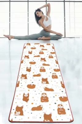 Produktbild von Vital And Vivid, Guinea, Yoga-Teppich, Mehrfarbig, 60 x 200 cm